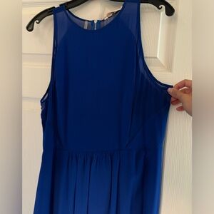 Rebecca Taylor “cobalt” colored elegant dress